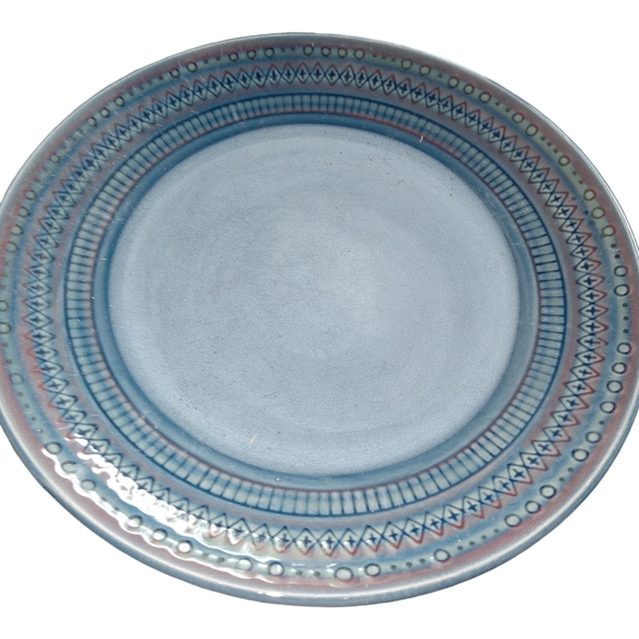 Threshold Dining Threshold Kingsland Dinner Plate Blue Poshmark